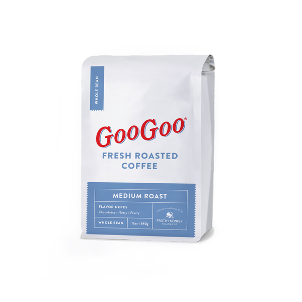 Goo Goo Coffee by Frothy Monkey - Whole Bean - Goo Goo Cluster