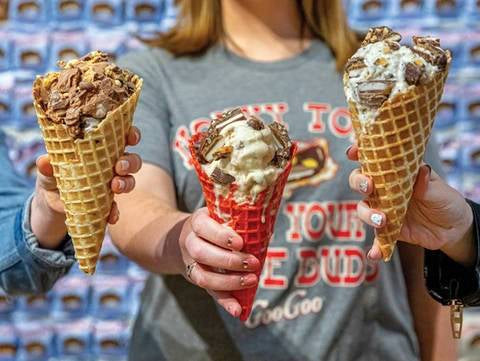 Goo Goo Cluster and Hattie Jane's Creamery Partner to Release New Line of Ice Cream Flavors-Goo Goo Cluster