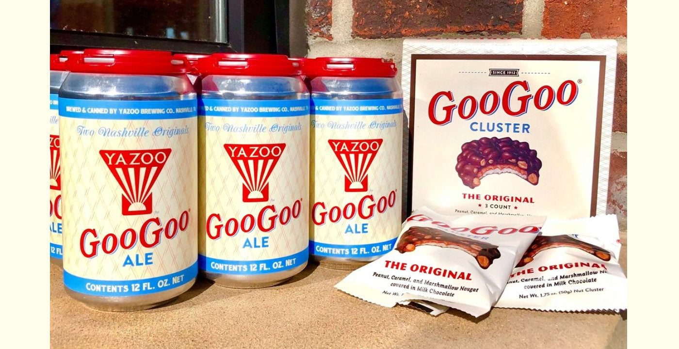 Yazoo and Goo Goo Collaborate on a New Beer-Goo Goo Cluster