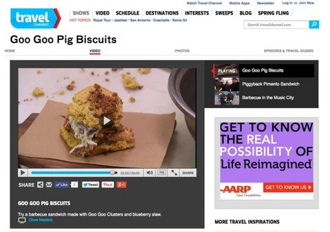 Goo Goo on Travel Channel's &#8220;Chow Masters&#8221;