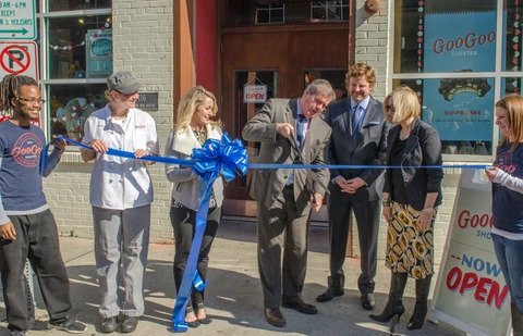 Goo Goo Shop Celebrated Grand Opening with Ribbon Cutting