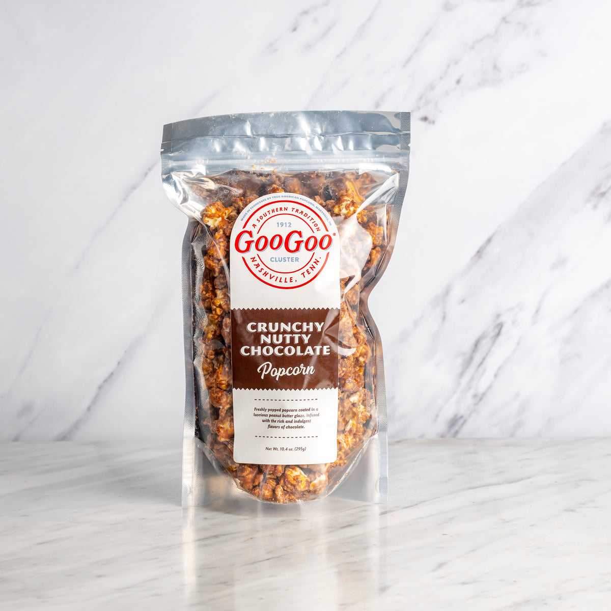 Crunchy Nutty Chocolate Popcorn - Goo Goo Cluster