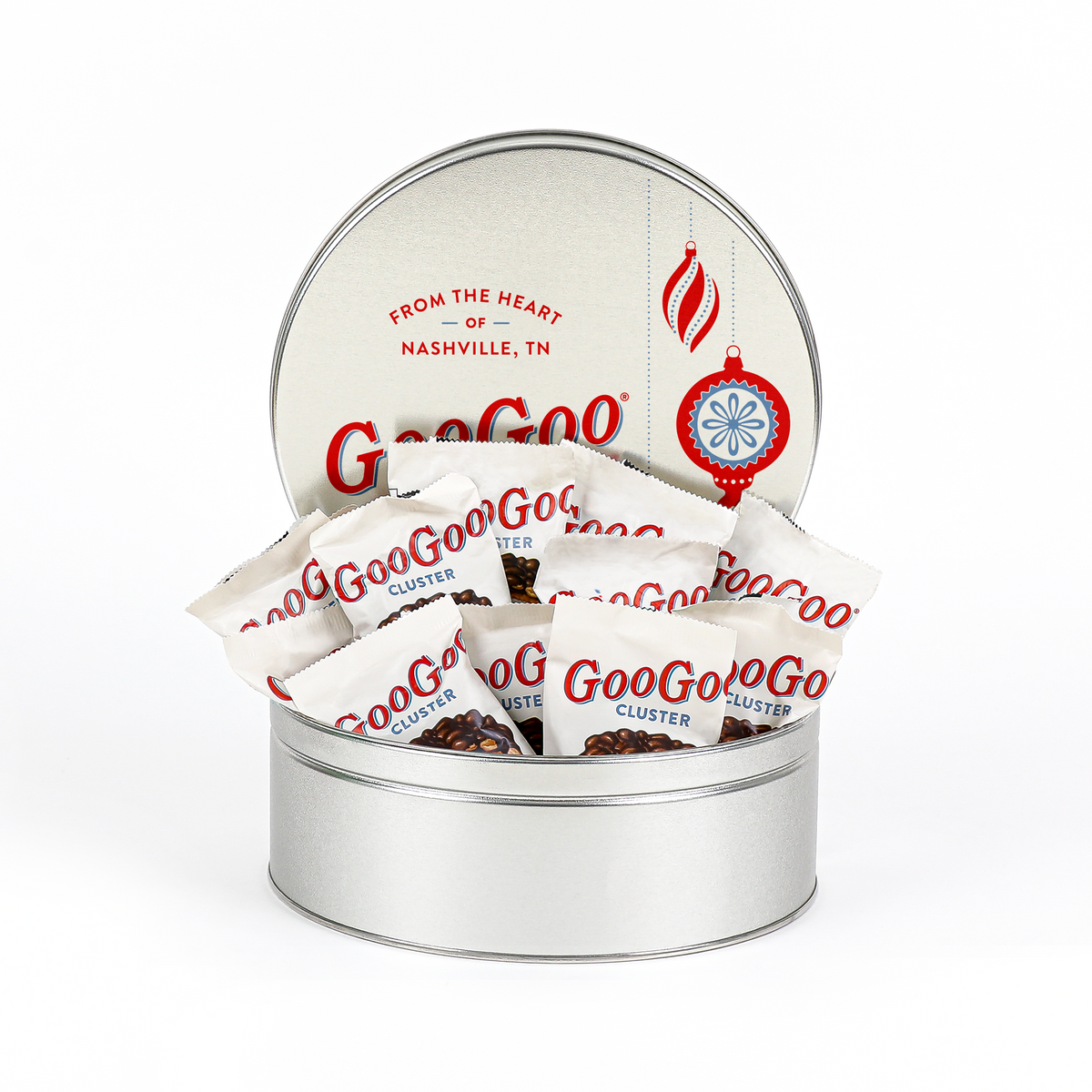 Goo Goo 10&quot; Ornament Tin - Original