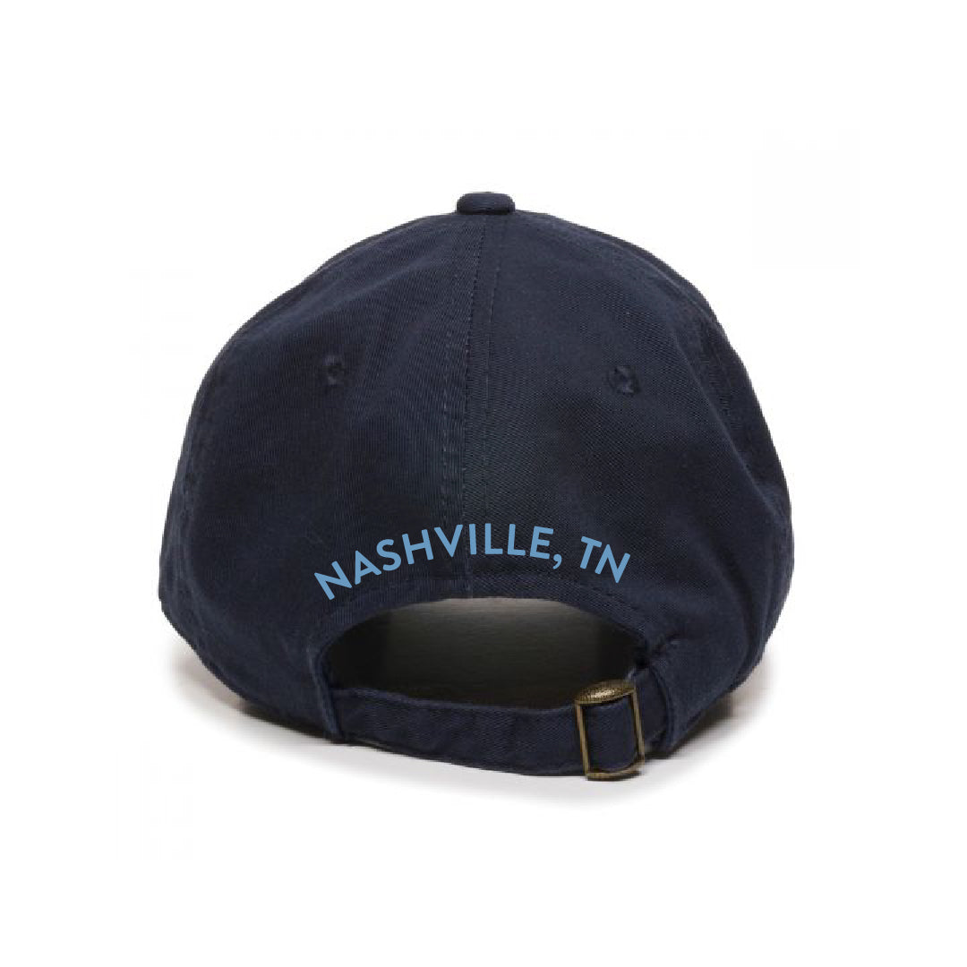 Navy Goo Goo Logo Hat