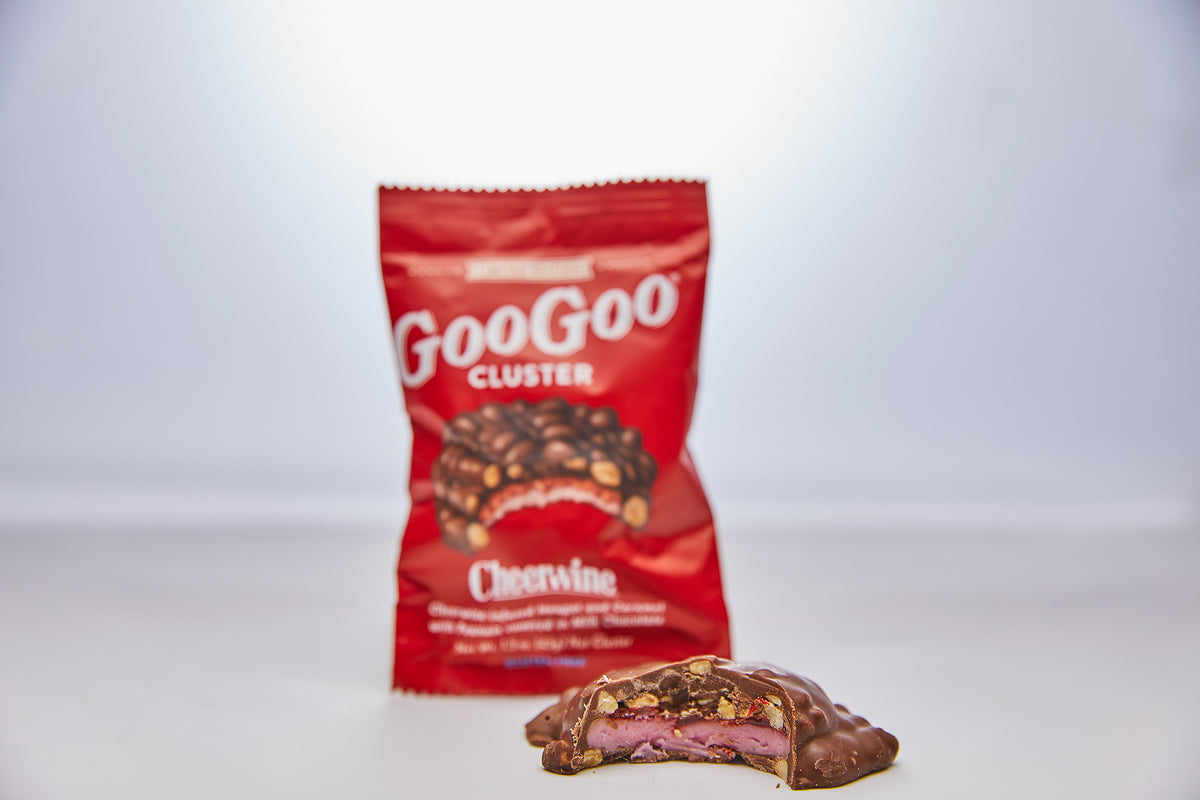 NEW! Cheerwine Goo Goo Cluster - 72 Count Box