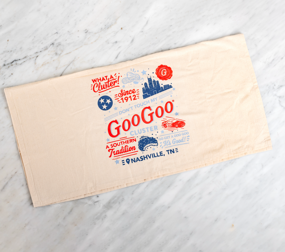 Goo Goo Tea Towel