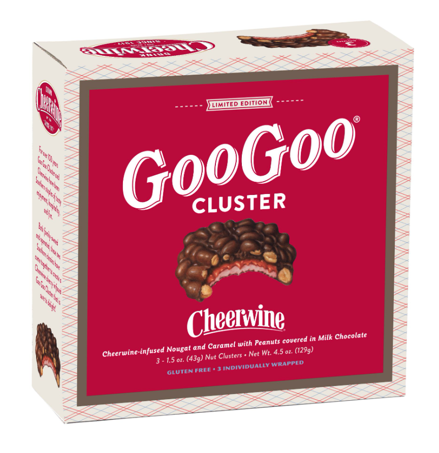 NEW! Cheerwine Goo Goo - 3 Count Box
