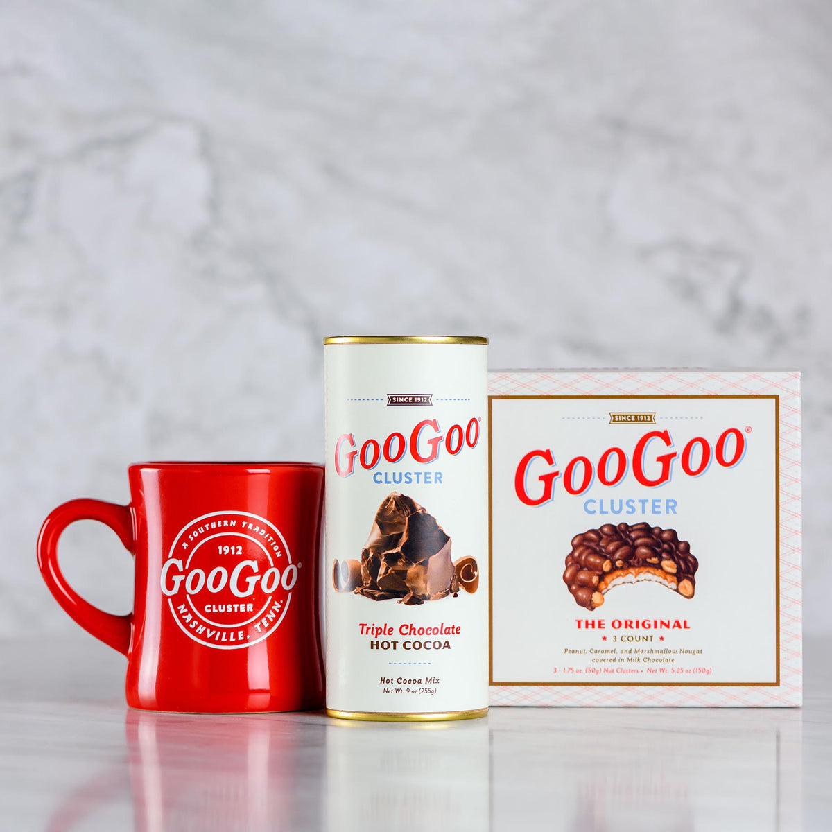 Goo Goo Nut Clusters, The Original - 3 pack, 1.75 oz clusters