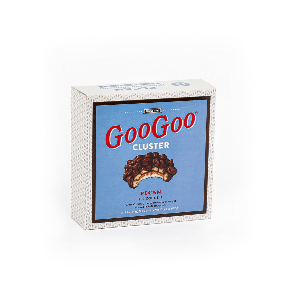 GooGoo Cluster Original, Pecan, Peanut Butter Nougat 1.5 oz