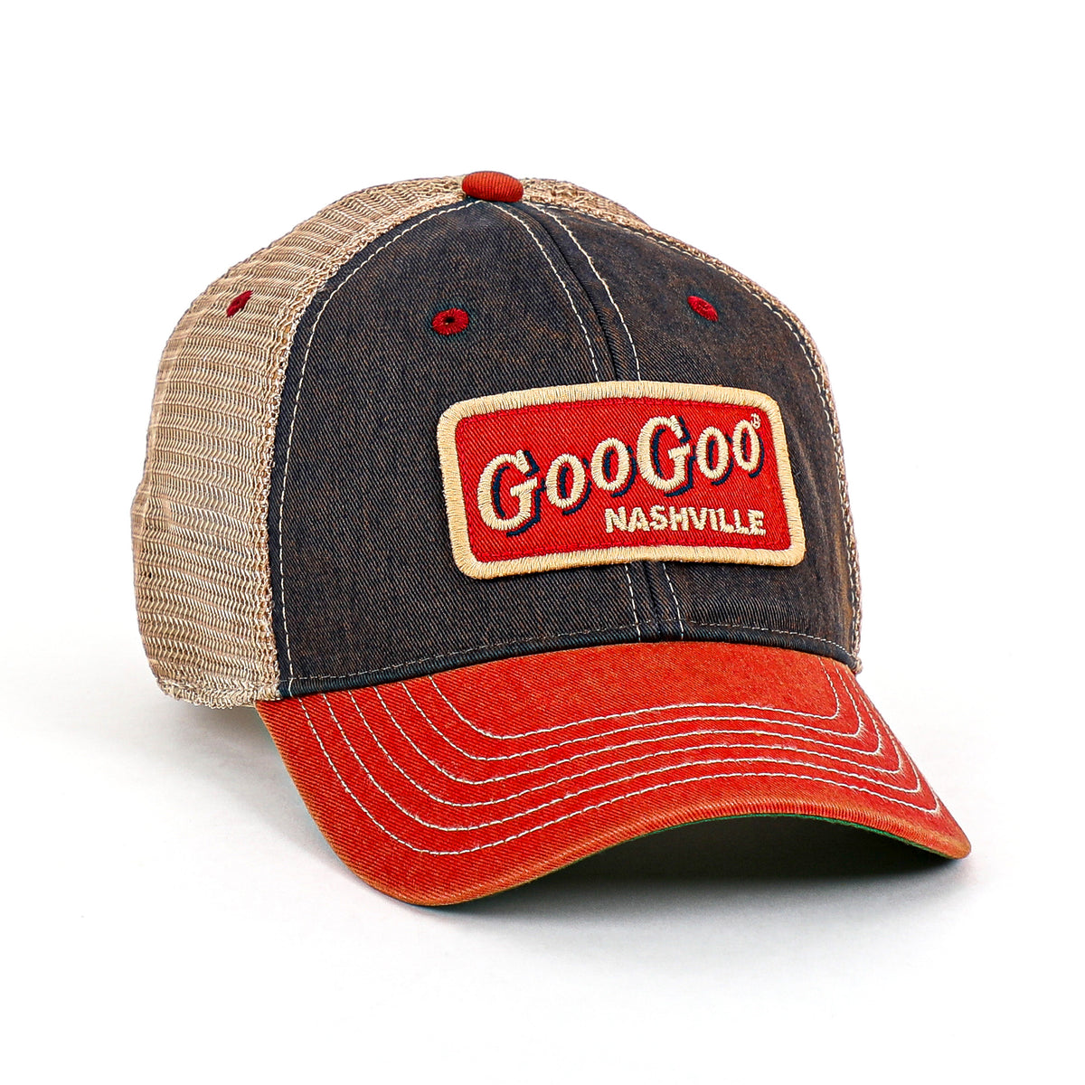 Legacy Classic Red Trucker Hat-Goo Goo Cluster